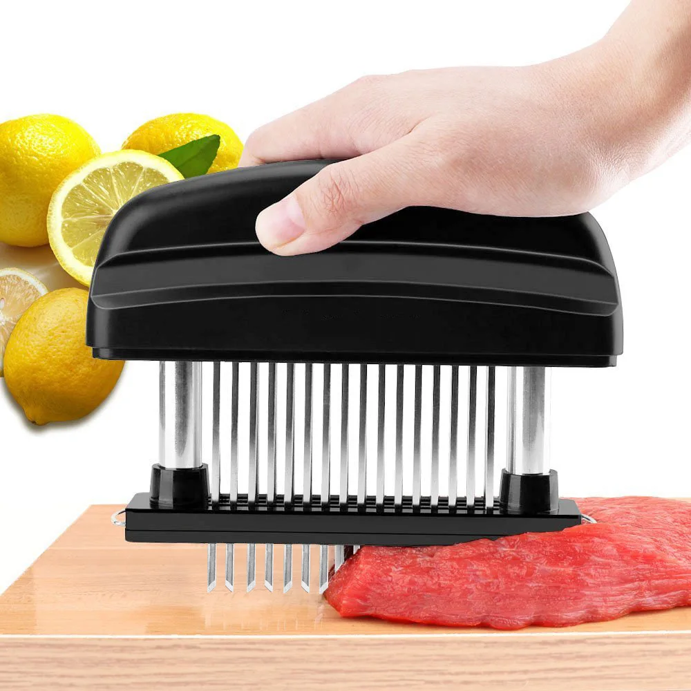 New Steel Meat Tenderizer Beef Needle 16 Pins Home Meat Cooking Tools