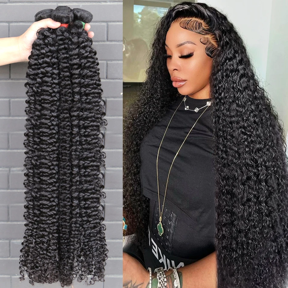 205245-e0bd84.jpg S70e07c8211ca4916853cd069170a300aP 30, 32, 40 Inch Loose Deep Wave Human Hair Bundles Remy Hair Curly Remy Hair Weave Bundle Raw Virgin Hair Extensions Brazilian Mallzona
