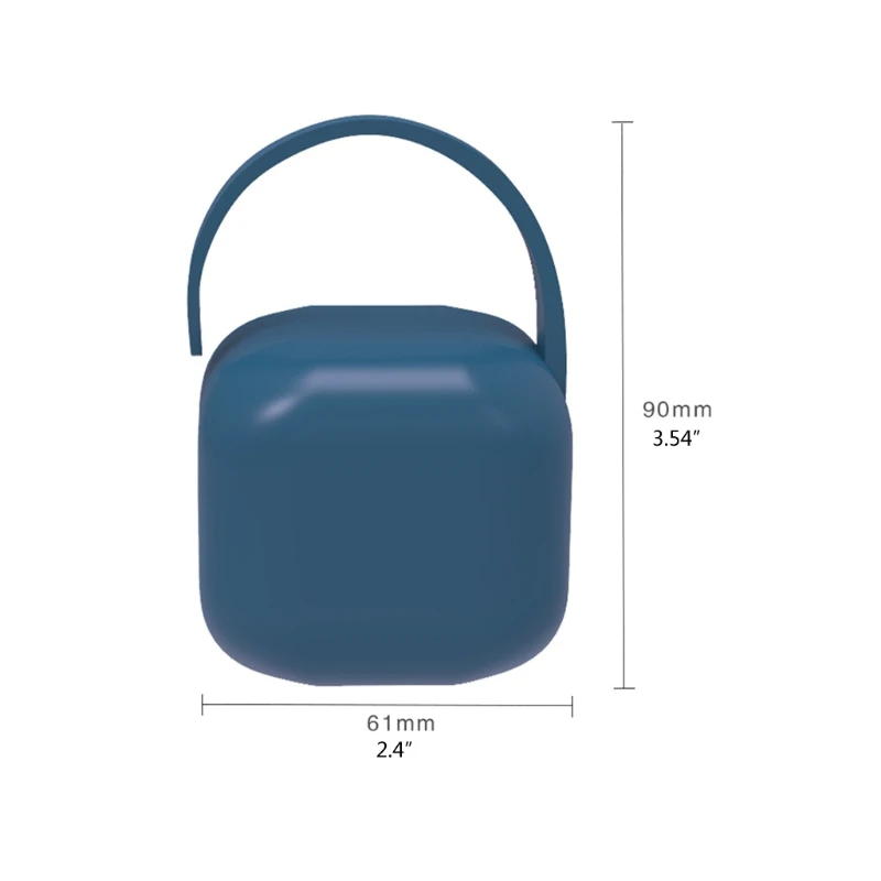 

Travel Dust Cover Teether Storage for CASE Portable Pacifier Box Soother Container Plastic Holder