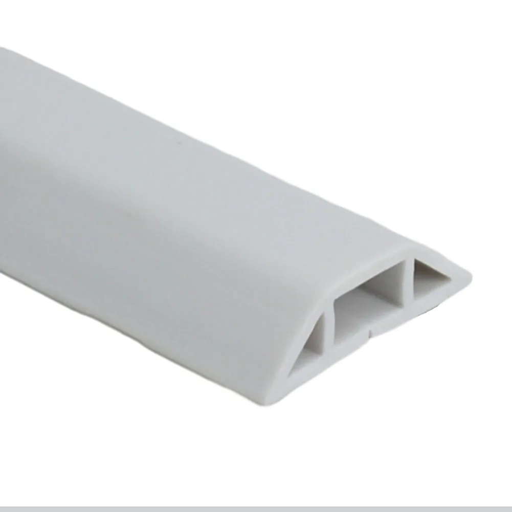 

Keep Your Cables Organized and Protected with 1M Floor Cable Cover Rubber Trunking Suitable for Home Office and Gym Flooring