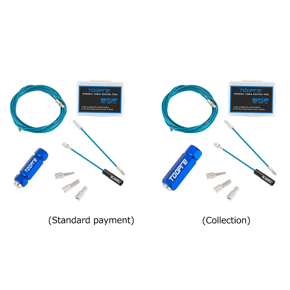 Toopre Bike interne Kabel führung Werkzeuge Set Mountain Road Fahrrad rahmen Hydraulik drahts chieber Schnell verschluss Fahrrad Reparatur satz – Detail 9