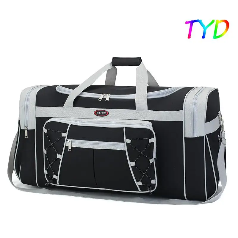 60L 90L Nylon Luggage Gym Bags Outdoor Bag Large Traveling Tas For