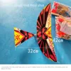10PCS Outdoor Fun Plastic Flying Birds Toy Random Color Rubber Band Powered Flying Birds Kite Funny Kids Toy Outdoor 2