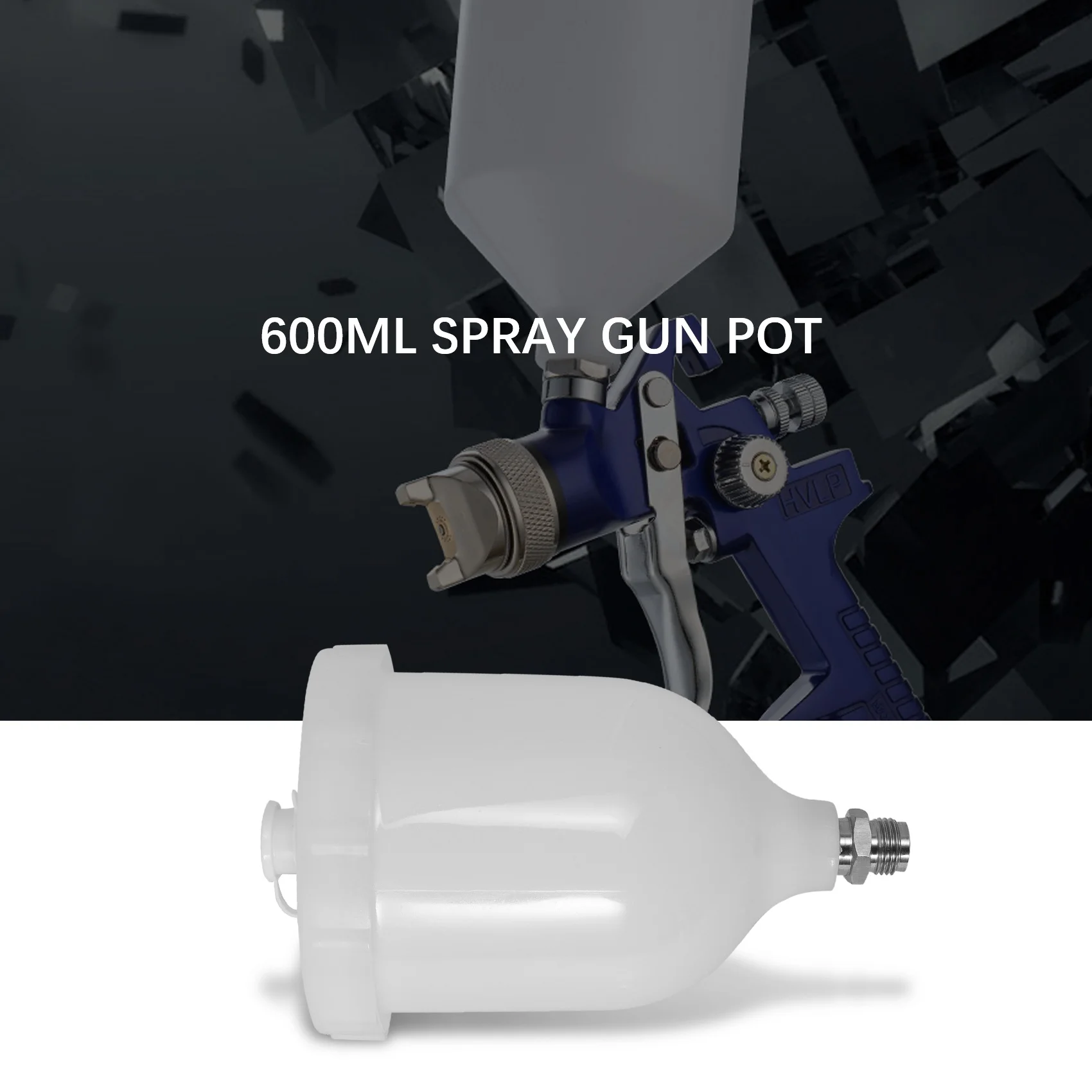 Devilbiss GTI / TEKNA Pro Pri FLG ̰  ü , 600ML, ǰ