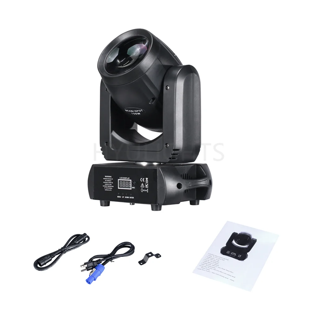 Mini LED Moving Head 150W Beam+Spot+ 18 Rotating Prisms Dmx Stage Effect Light Disco Dj Bar led light disco light moving beam light led stage light mini led stage light