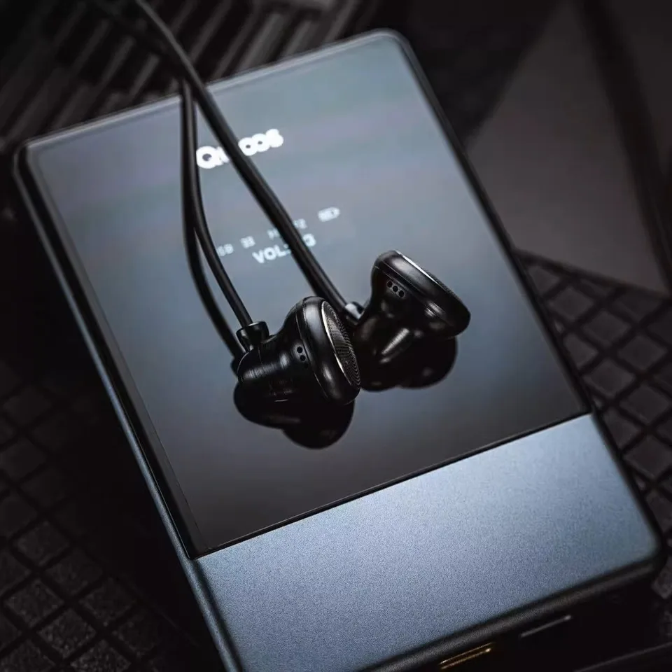 Ksearphone Bell-LB 3.5mm イヤホン 15mm ダイナミックドライバー イヤホン ヘッドセット フラットイヤープラグ HiFi イヤホン (Bell-LB-S) Temperament&frasl;Ksearphone Little Black Bell X15 In Ear Earphone 15mm