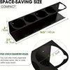 Five Cans Wall-Mounted Steel Aerosol Spray Can Holder Rack Organizer for Garage and Workspace 3