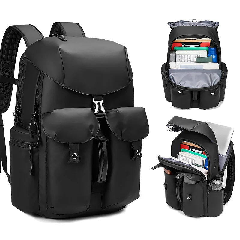 

New men's backpack Korean casual multifunctional Oxford cloth waterproof computer bag travel