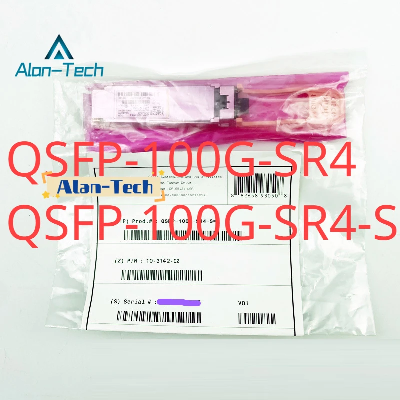 

QSFP-100G-SR4/QSFP-100G-SR4-S 100GBASE-SR4 QSFP28 850nm 100m DOM MTP/MPO-12 MMF Optical Transceiver Module