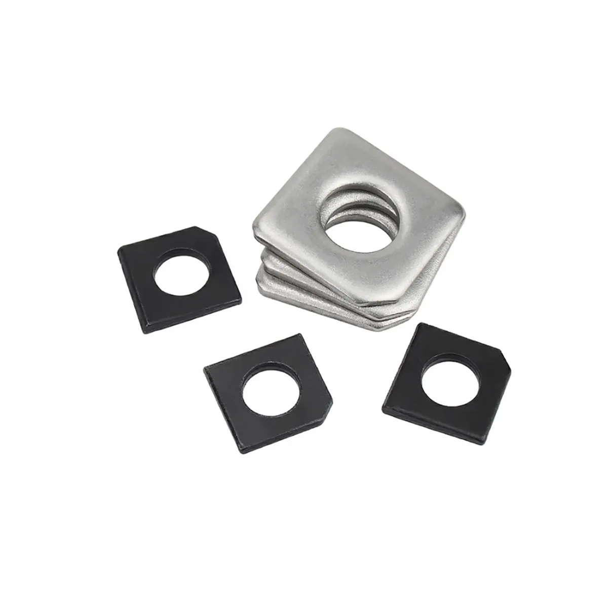 

304 Stainless Steel Square Bevel Gasket/Blackened Metal Gasket M6M8-M30