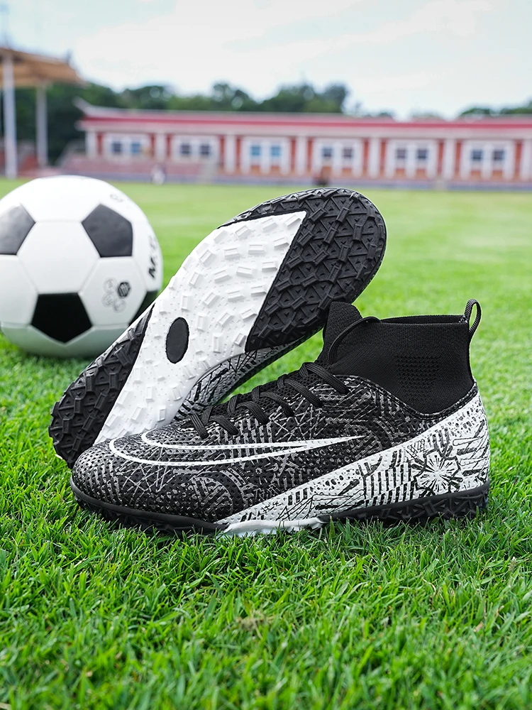 Teenage Football Shoes football shoes Unisex Adult Training Competition TF Shattered Nail Artificial Grass Indoor AG Low Top Baseball Shoes