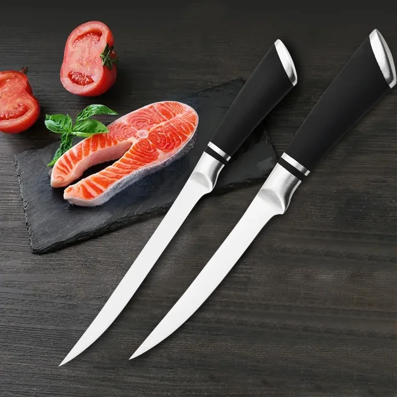 Kitchen Knife Meat Cleaver Stainless Steel Kitchen Knife Butcher Boning Knife Sharp Meat Cleaver Chef Fish Vegetable Cooking Tool
