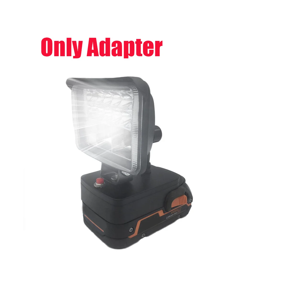 고성능 LED 조명 작업등 어댑터용 도구 변환기, RIDGID AEG 18V 리튬 배터리 변환