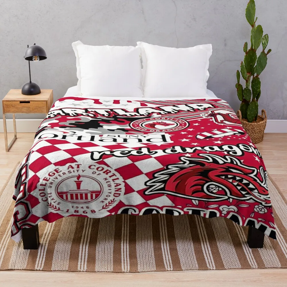

Cortland Throw Blanket christmas decoration Cute Blanket Plaid Bed linens