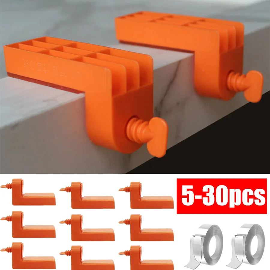 5-30Pcs Male Angle Tile Leveling System Clips Spacers for Ceramic Floor Wall Tile Fixing Laying tile spacers tile leveling clips tile leveling tools