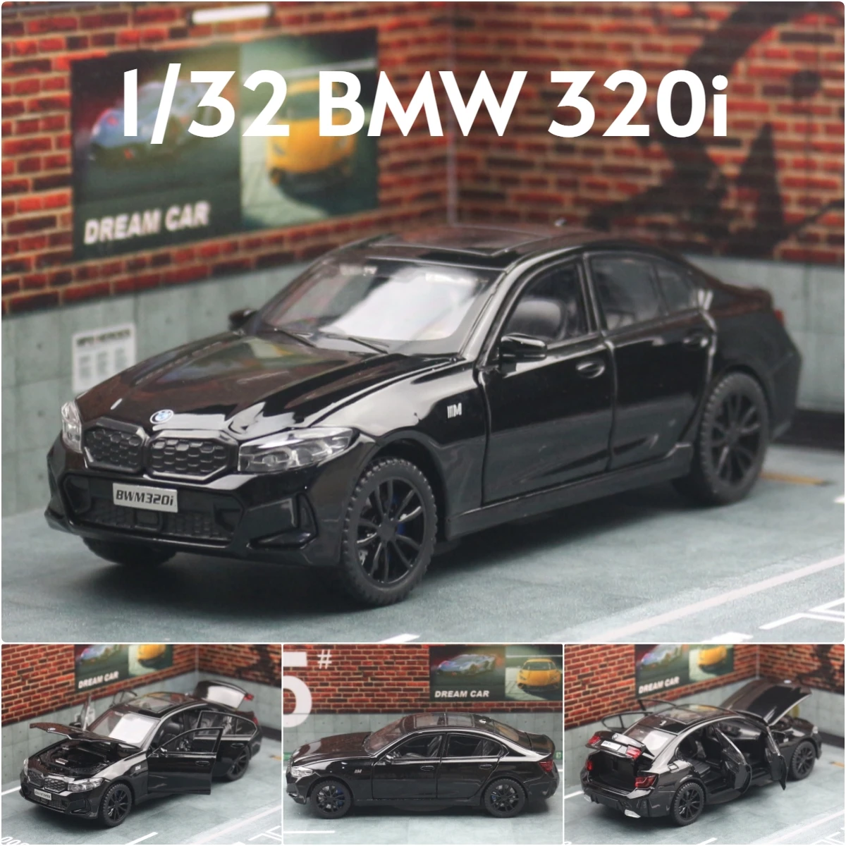 Modèle Réduit BMW X7 1:32 - Voiture Jouet Avec Sons Et Lumières - Neuf - Fabriqué En Chine