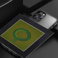 Promotion! 4 X 4Inch Magnetic Field Viewing Film,Magnetic Field Viewer,Magnetic Flux Display,Magnet Pattern Detector,For Scienti 1