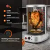 Vertical Rotisserie Oven Grill - Machine Kebab Electric Cooker Rotating Oven, Stainless Steel Roast 5