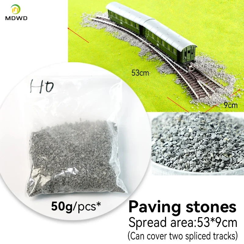 Ho scale 1/87 Train Track Model Railway  Be Powered Nickel Silver Narrow Gauge Curved Track Turnout Track Model 2