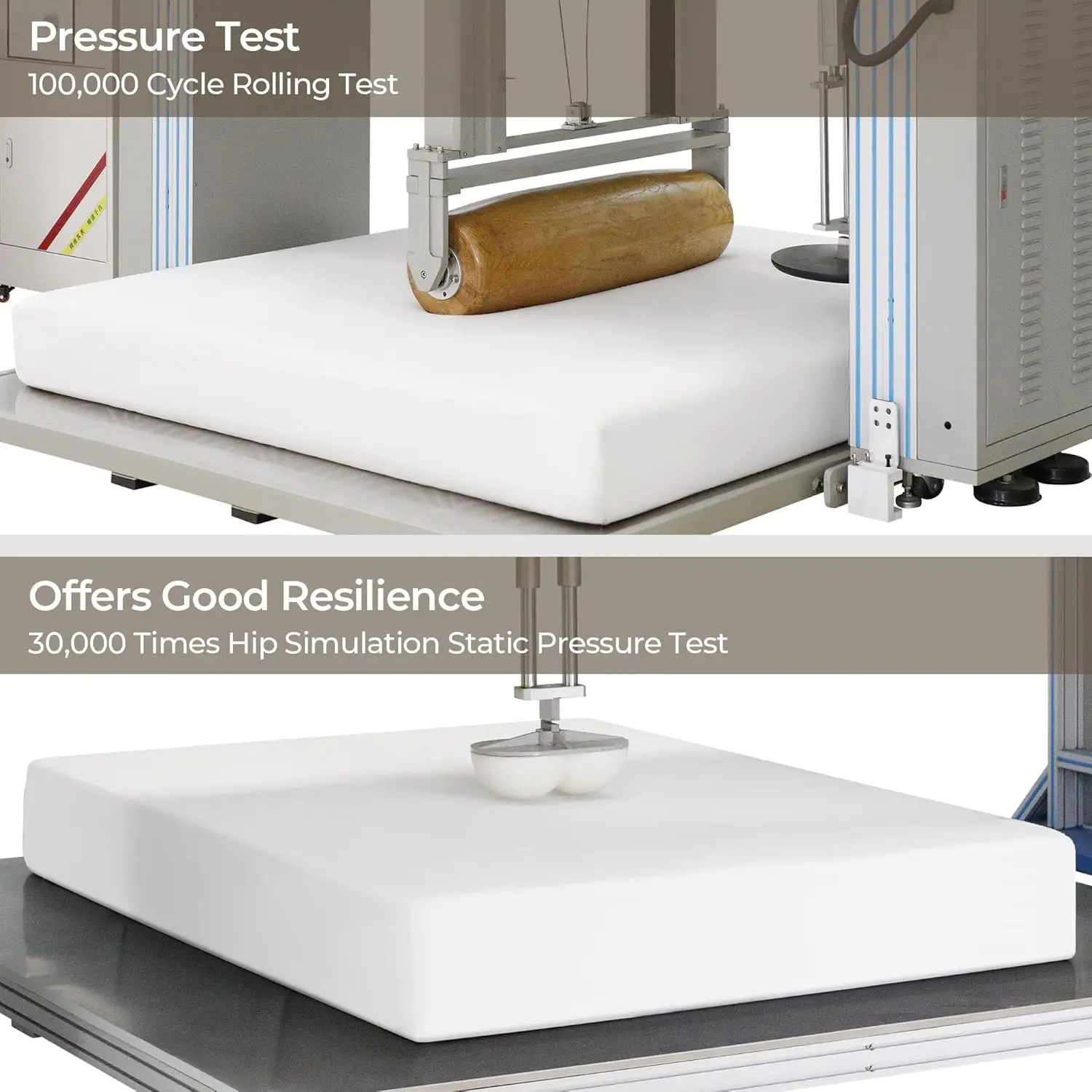 8 Inch Twin Mattress Cooling Gel Memory Foam Mattress, Green Tea Mattress for Fresher Sleep, Medium Firm, CertiPUR-US Certified, 5