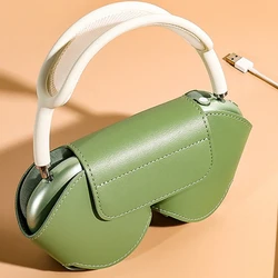 5 Color High Quality PU Earphone Bag Anti Scratch Protective Cover Pouch For Airpods Max Headset