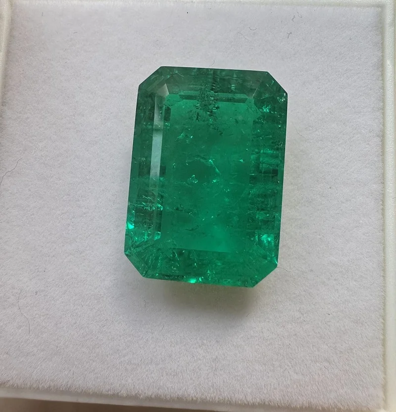 Pirmiana Top Quality 22.68ct Lab Grown Emerald Hydrothemal Method Labemeralds Nice Inclushions Like Natural Gems