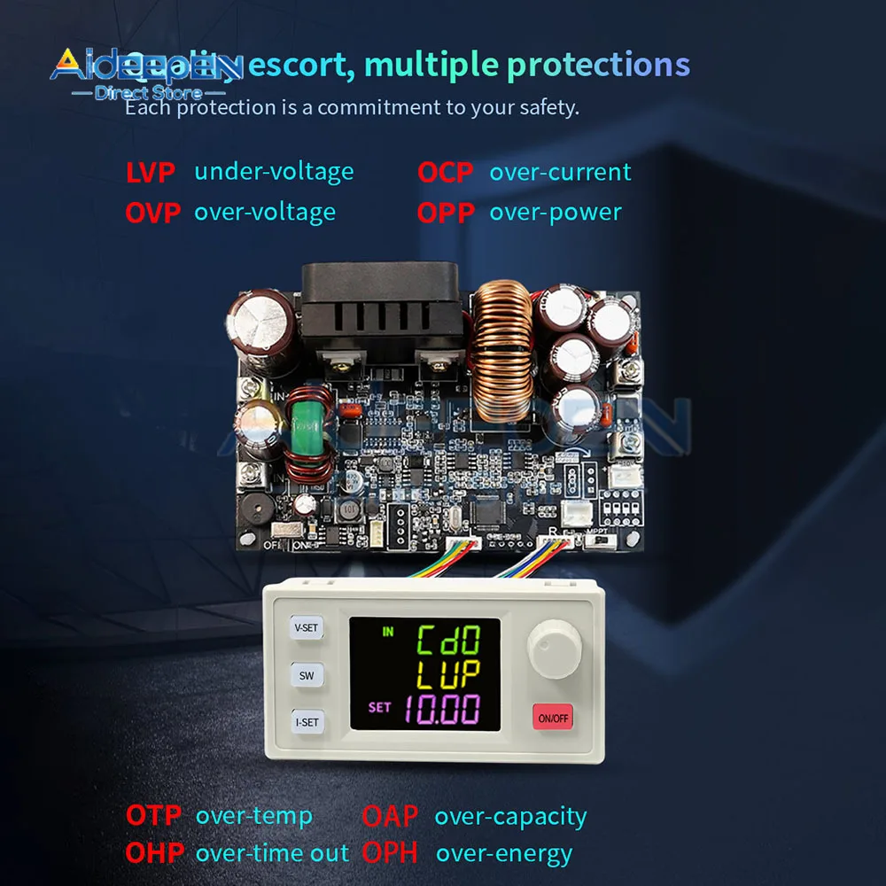 XY7025 DC Buck Converter CNC Step-down Adjustable Regulated