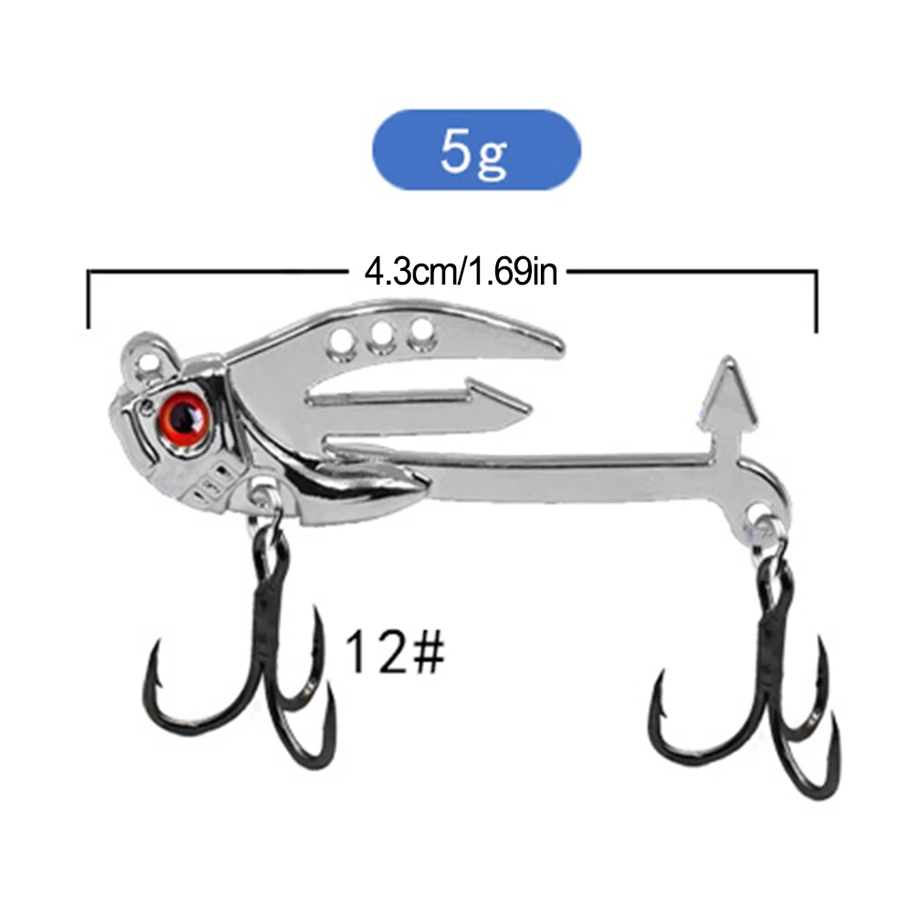 

High Quality Metal Bait Fishing Lures Fishing Accessories Fishing Spoon Lures Long Cast Reinforced Lightweight