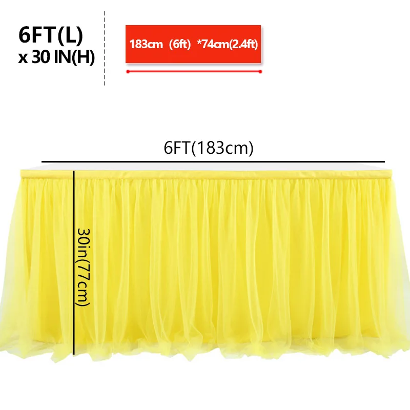 6FT yellow