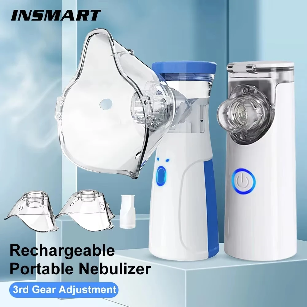 Handheld Portable Autoclean Inhale Nebulizer Mesh Atomizer Silent Inhaler For Adult Kids