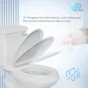 Simple Project 21 Inch High Toilet Elongated With Comfort Chair Seat, 1.28 Gpf Powerful Single Flush Extra Tall Toilet 4