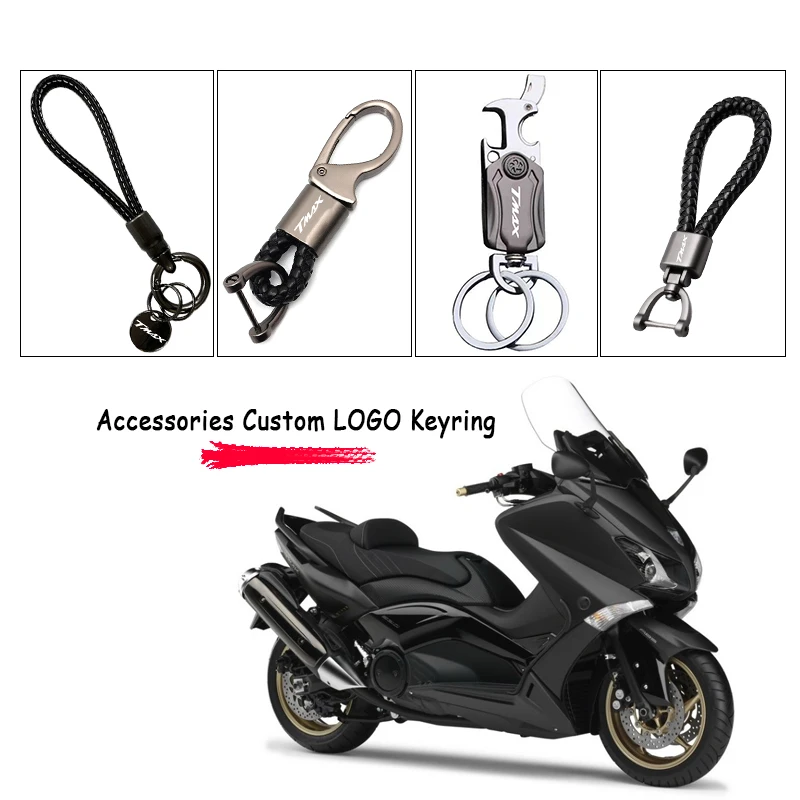 

For Yamaha TMAX 530 Tmax 500 T-MAX 560 Tmax560 Techmax TMAX SX DX Motorcycle High Quality Accessories Keyring Zinc Alloy Keychai