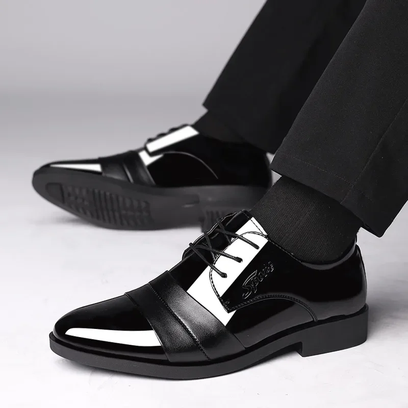 Business Men's Formal Shoes Official Leather Casual Social Shoe Male men dress shoes