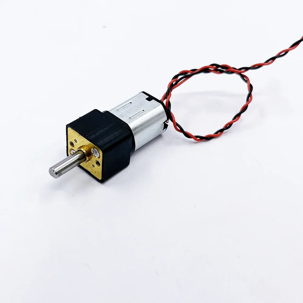 GA12-N20 DC 3V 6V 12V Micro Metal Gear Motor Tandwiel Reductiemotor 30 RPM 50 RPM 60 RPM 100 RPM 150 RPM 200 RPM 300 RPM 600 RPM 1000 RPM (Color : 12V, Size : 200RPM