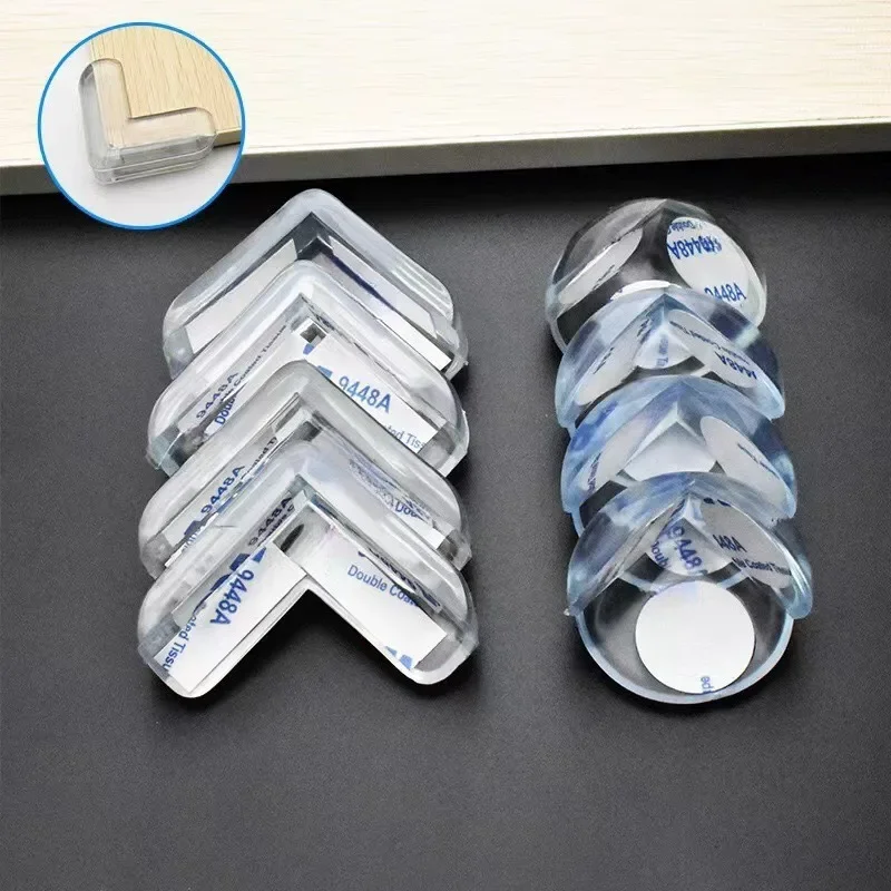 4pcs/set Extractor Table Conner Cover Protector Kids Students Desk Edge Protection Guards Furniture Conner Bumper Case Security