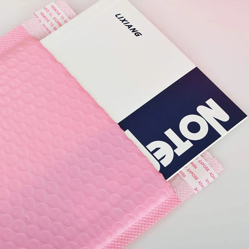 Рисунок 2 - розовые пузырчатые почтовые конверты