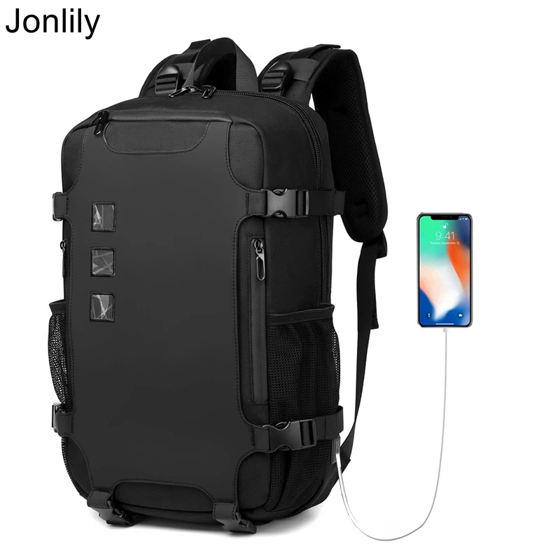 

Jonlily High Capacity Travel Backpack Elegant Commuter Bag Hiking Rucksack Teens Casual School Bag Laptop Pack -KG688