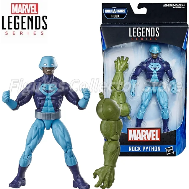 Marvel Legends Series Rock Python 6' Build-A-Figurepiece Action Figure Toy