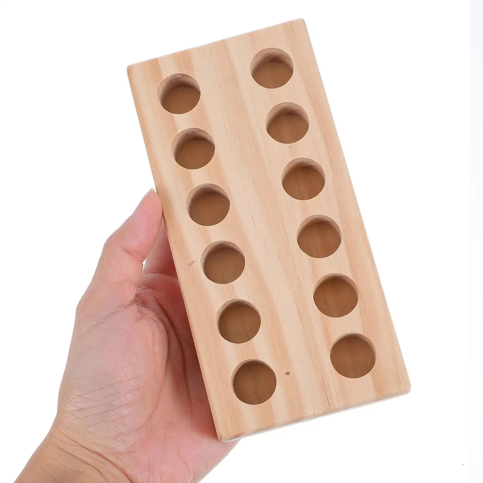 펜치 보관 랙 공예 도구 홀더 보석 주최자 나무 벤치 도구