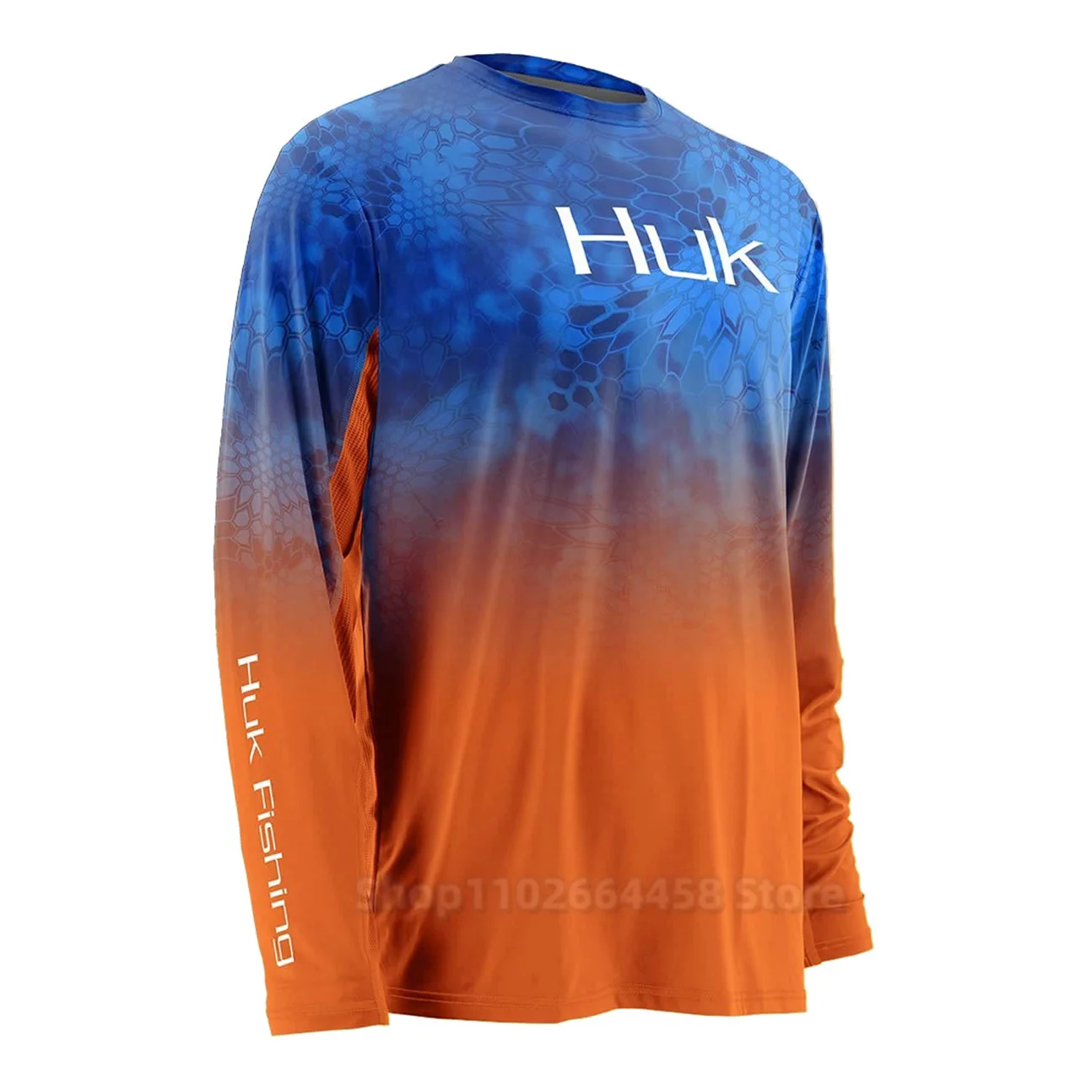 HUK Performance Fishing Shirts Long Sleeve UV Protection Long Sleeve  Fishing Wear Summer Men Fishing Suit Breathable Angling Top - AliExpress