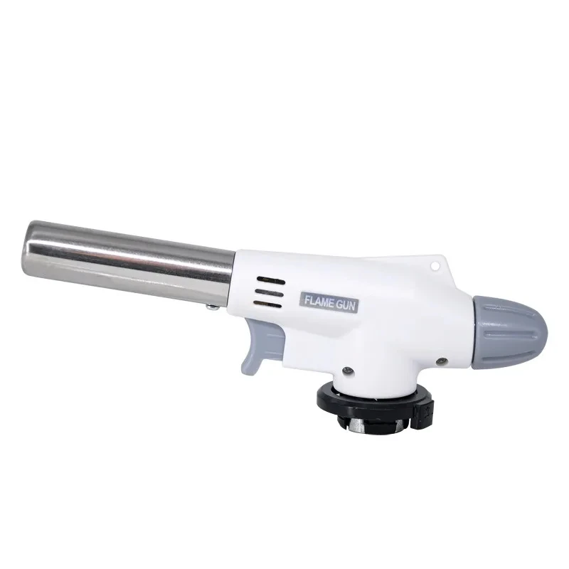 Torch Cooking AutoIgnition Butane Gas Welding-Burner Flame Gun Blow for BBQ Camping Cooking