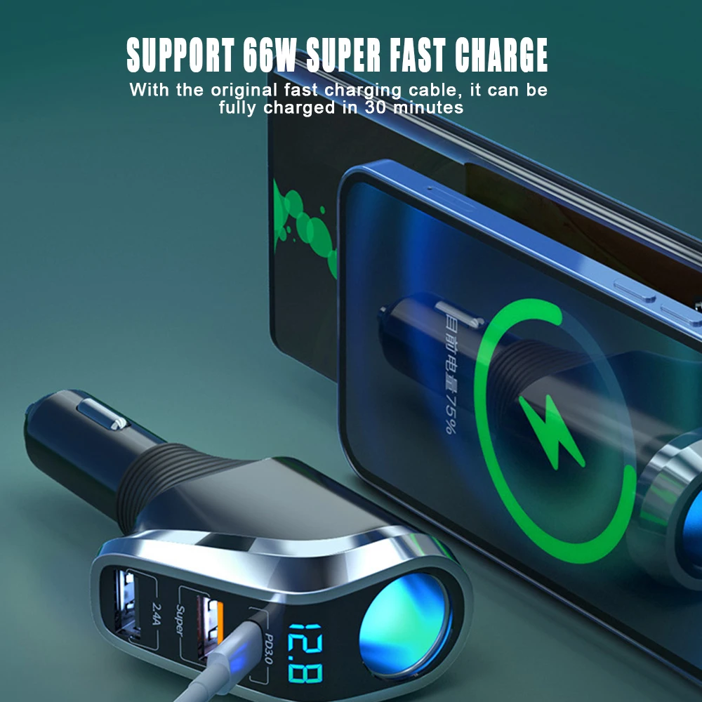    USB Ÿ  ,    , QC3.0/PD Ʈ, ȭ  , DC 12V, 24V, 66W