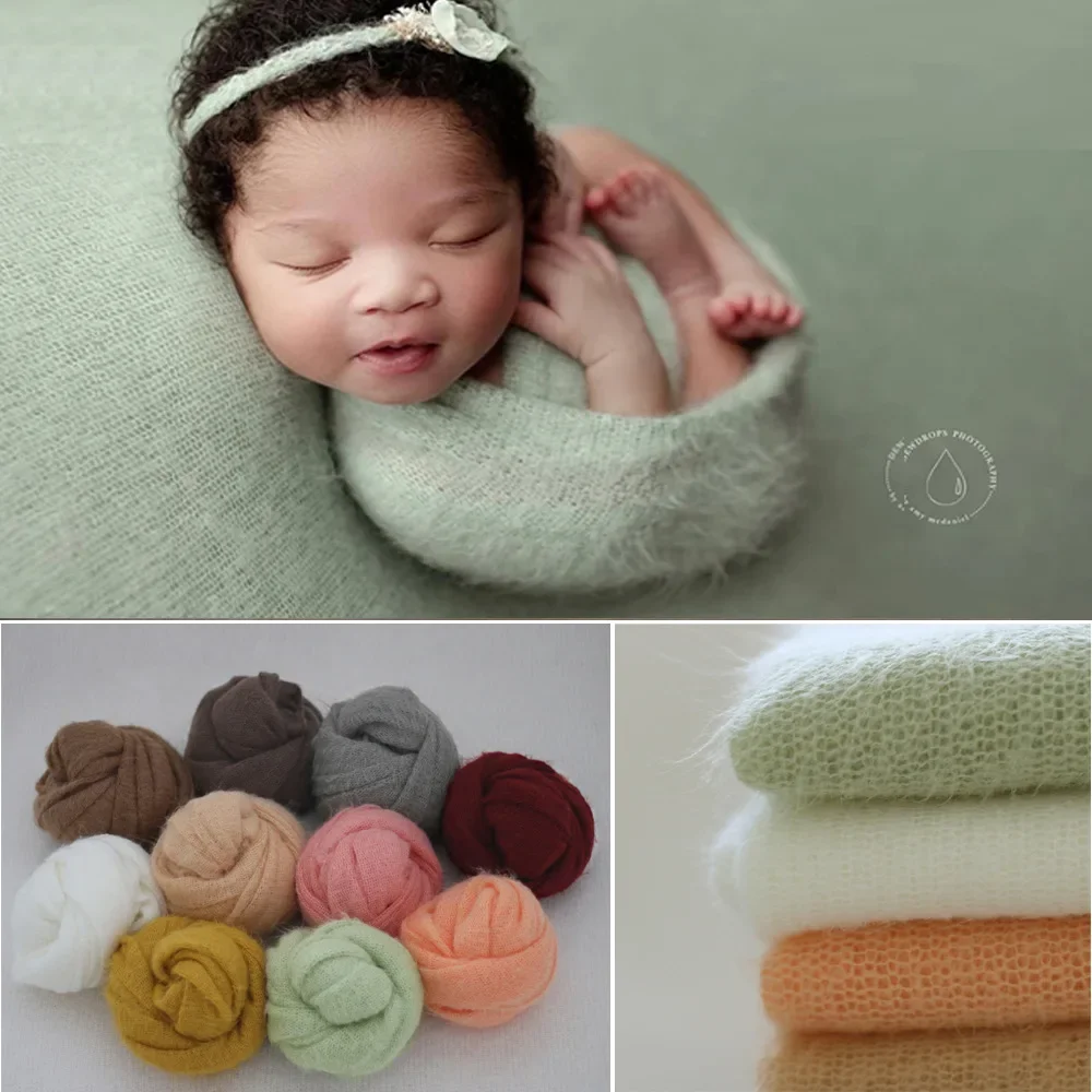 newborn-full-moon-baby-photography-clothing-baby-photography-cute-shape-wrapped-cloth-baby-mohair-knitted-wrapped-scarf