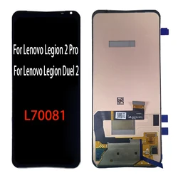 Original AMOLED LCD Touch Screen Digitizer Assembly for Lenovo Legion Pro Series (Dual 2 L70081 Black)