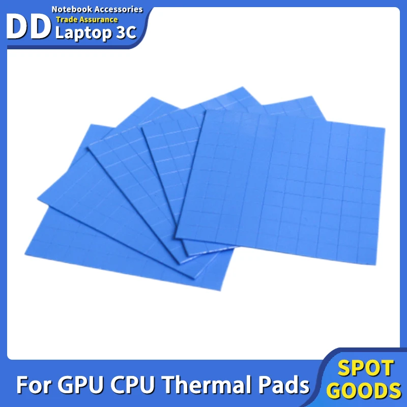 New Thermal Pad 100mm*100mm For Gpu Cpu Heatsink Cooling Conductive