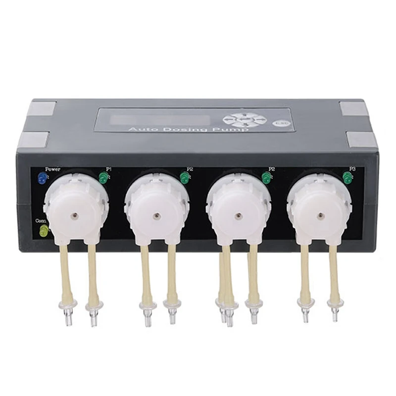 

Насос для титрования DP серии перистальтический насос с несколькими головками Автоматическая Точная кормушка для аквариума кораллов (штепсельная Вилка европейского стандарта)