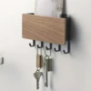 1pc Wooden Key Hook and  Box - Stylish and Practical Organizer for Small Items, Perfect for Entryway and  Decor 4