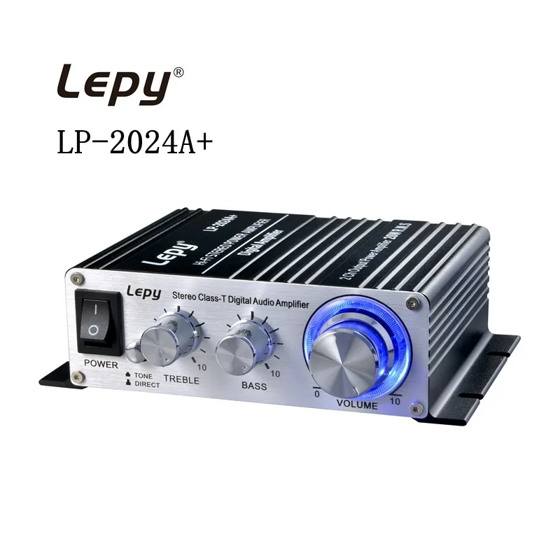 

Домашний Hi-Fi усилитель Lepy2024A +, усилитель класса T, цифровой усилитель с адаптером 3A