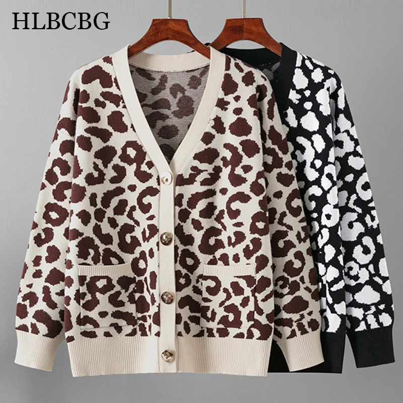 

Женский вязаный жаккардовый кардиган, винтажный жаккардовый свитер с длинным рукавом, свободный Дамский топ в Корейском стиле, Осень-зима