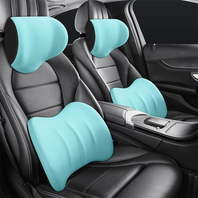 Car Head Pillow Lumbar Support for The Back of The Cervical Spine S-Class Seat  Driving car Home Lumbar Cushion Car Seat Pillow - AliExpress